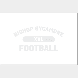 Bishop Sycamore Football - Light Lettering Posters and Art